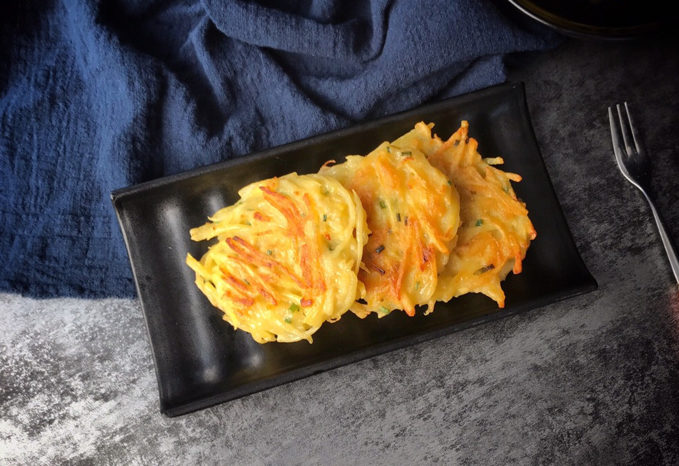 Chinese-style hash browns