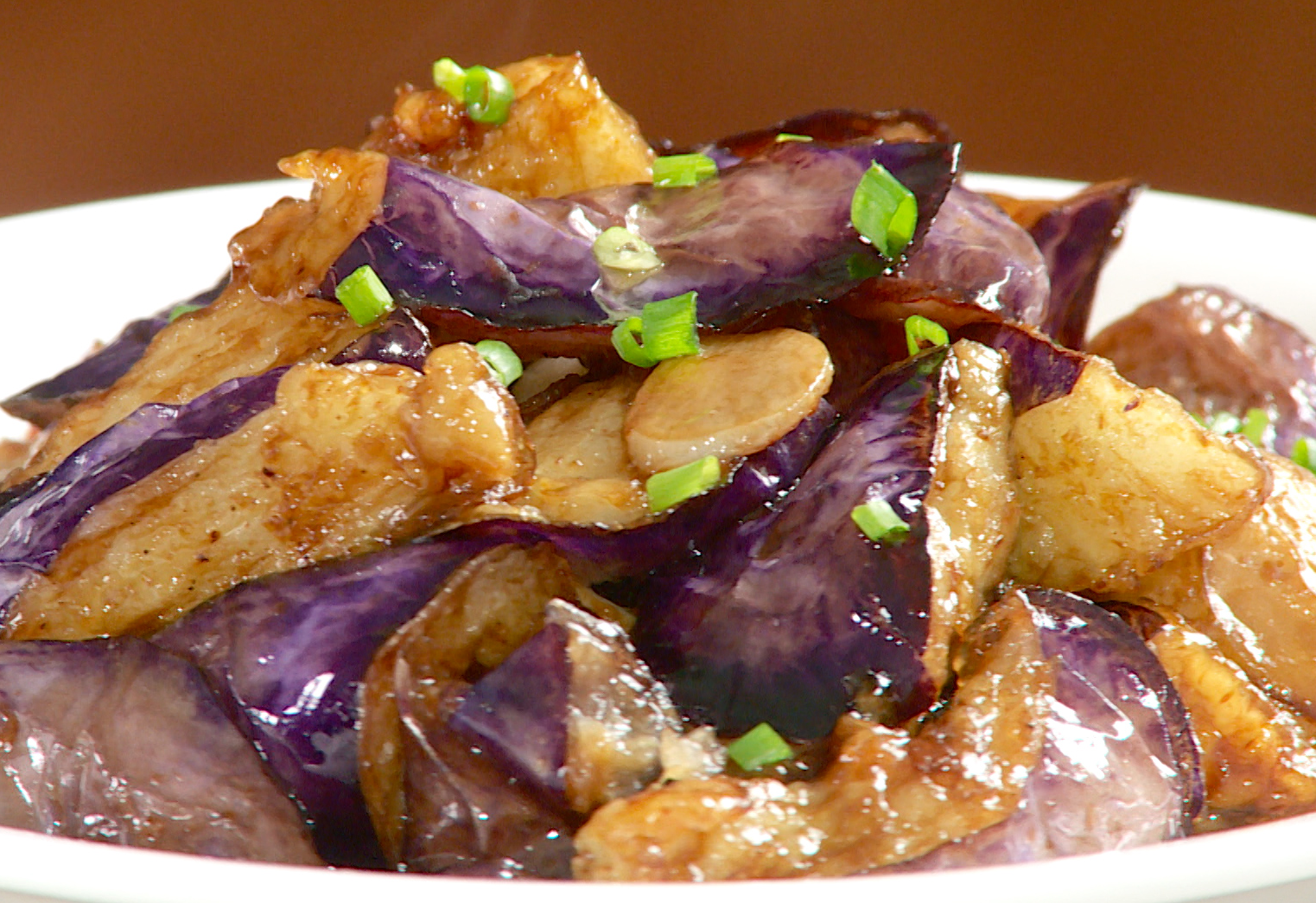 Braised Eggplant (Hong Shao Qiezi)