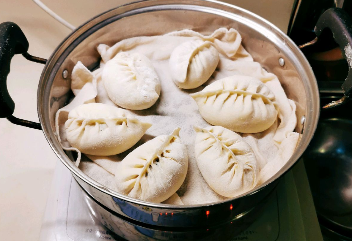 Use a damp cloth on the steamer rack and space out dumplings to avoid sticking.