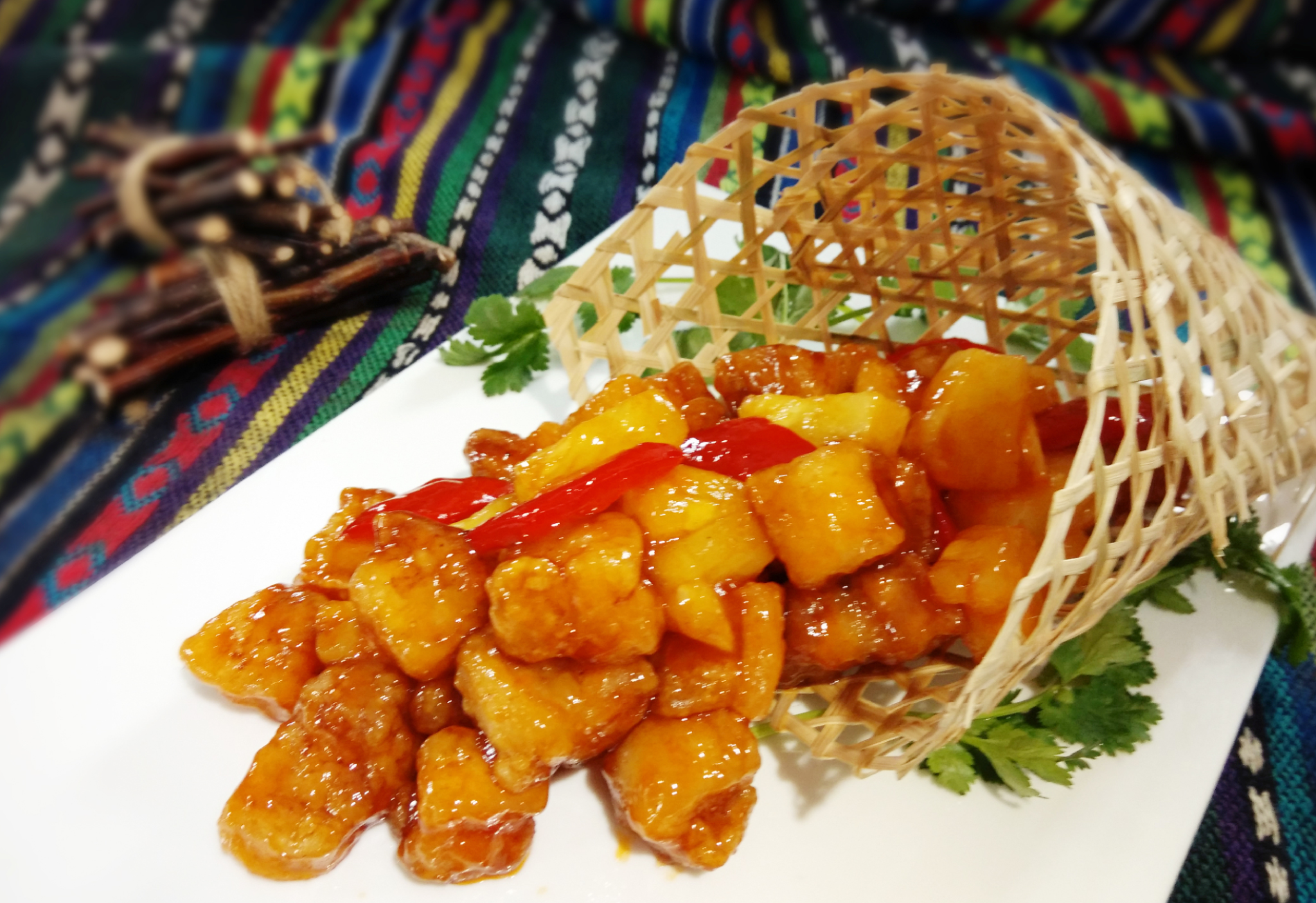 Sweet and Sour Pork with Pineapple