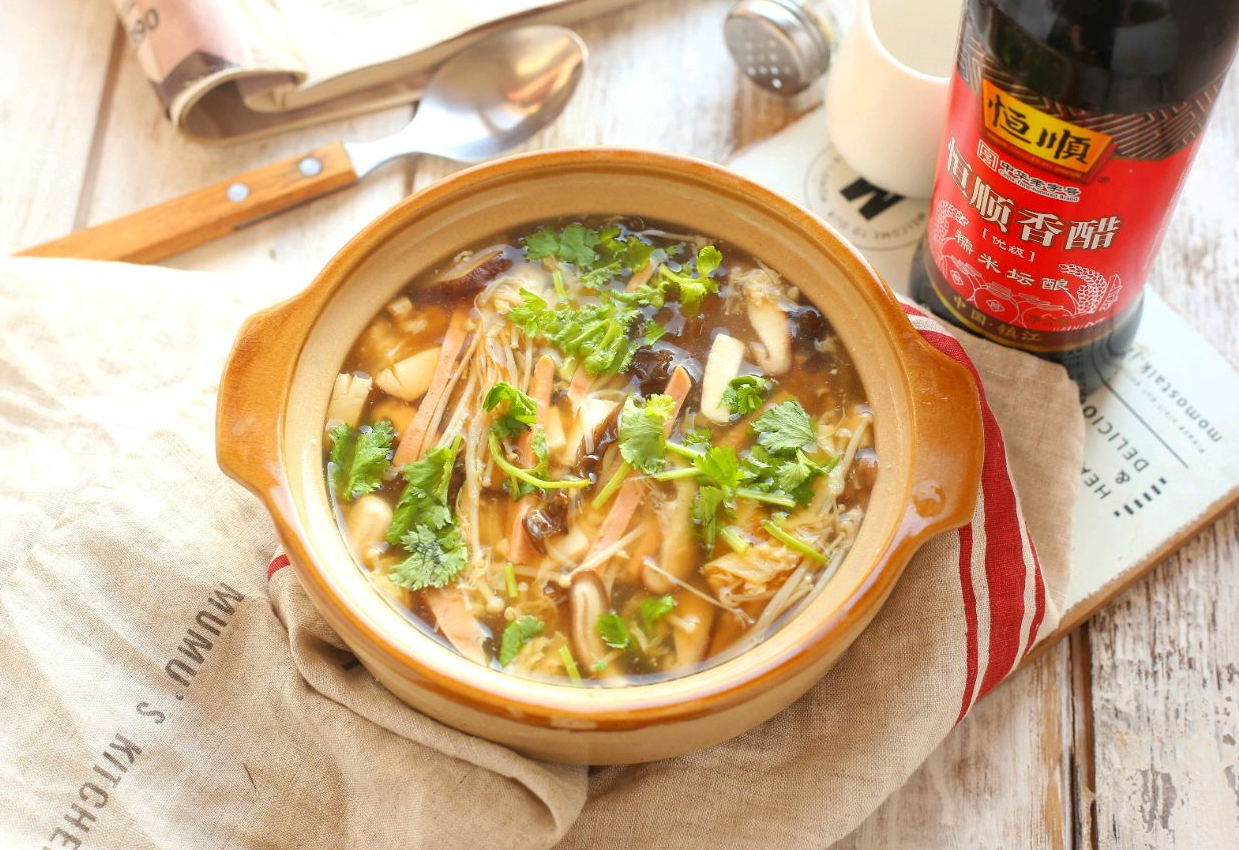 Delicious Hot and sour soup recipe