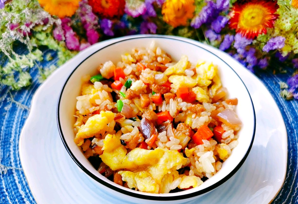 Pork Fried Rice ready to serve!