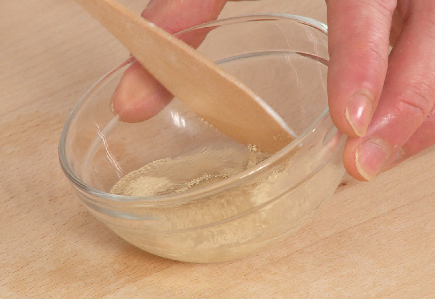 Dissolve 0.07 ounces of fresh yeast in warm water to activate it effectively.