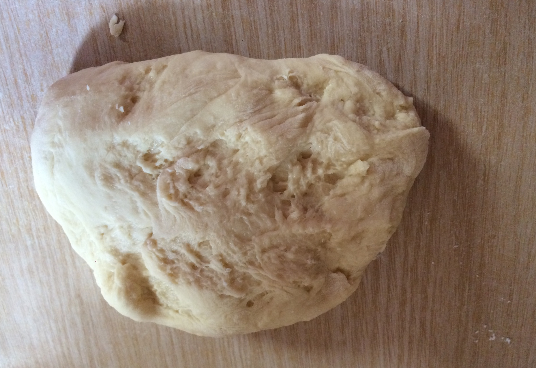 Knead dough after fermenting to improve texture.