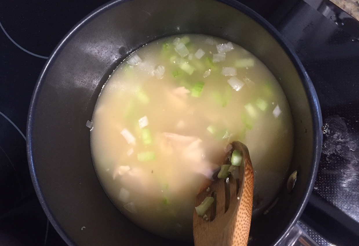 Boil over high heat, then reduce to low heat.