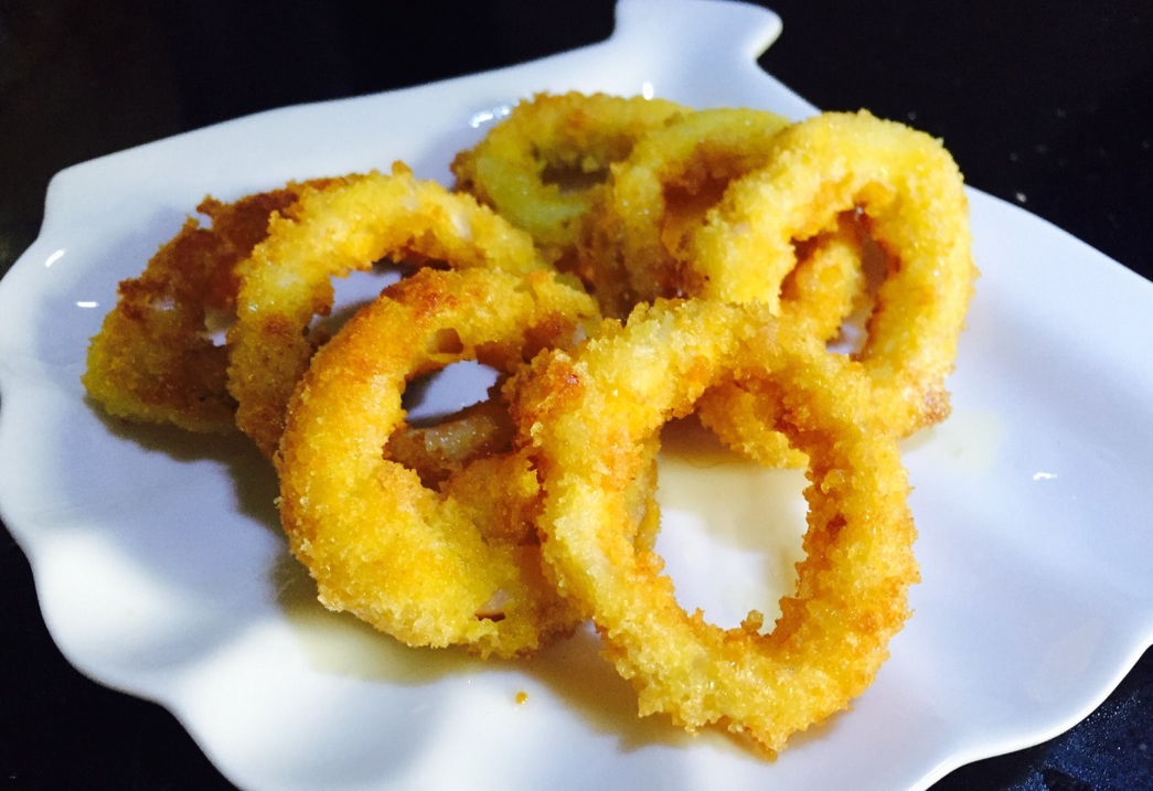 Fried food is ready to eat and enjoy!