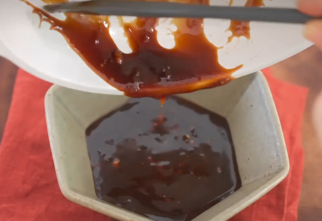 Barbecue sauce recipe is complete and ready to enjoy!