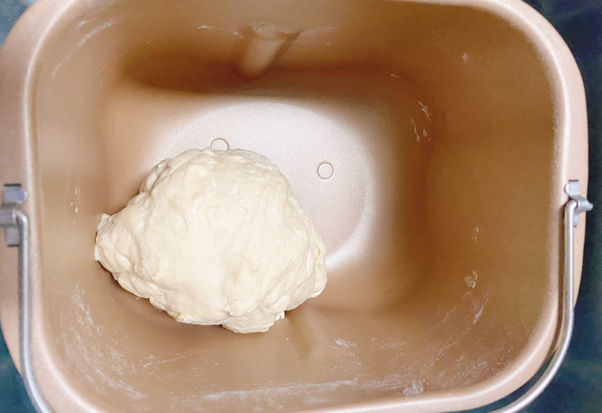 Instructions to knead dough until smooth.