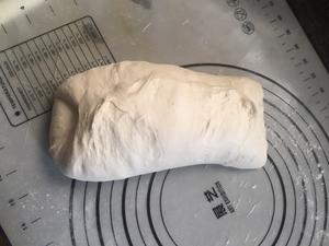 Fold dough in half for this step.