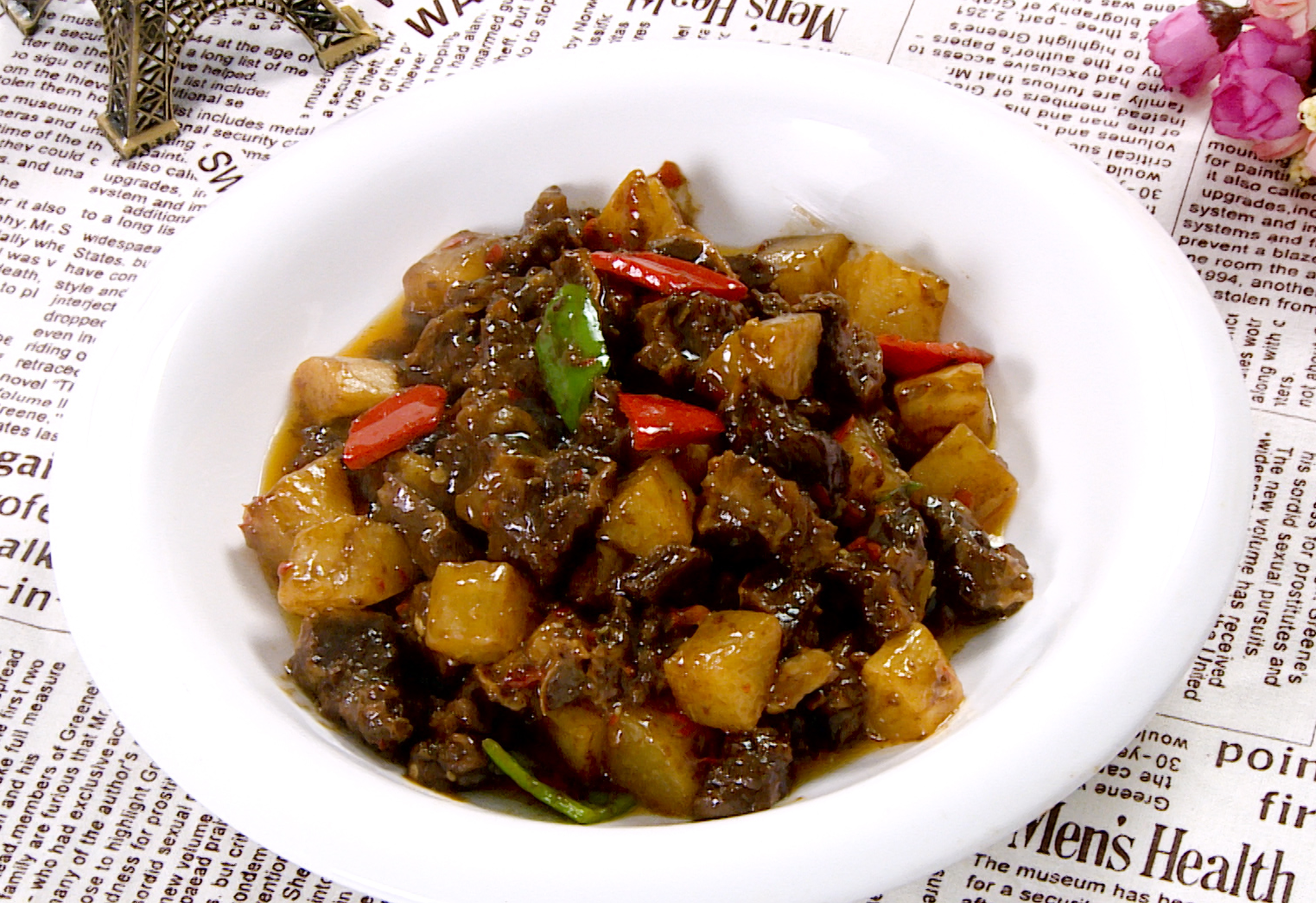 Braised Beef Brisket with Daikon