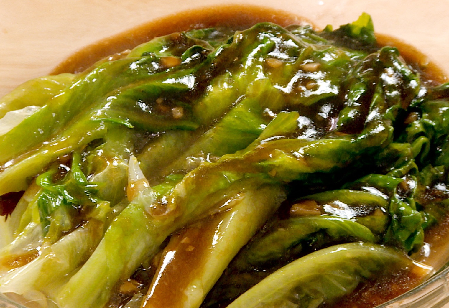 Lettuce with Oyster Sauce (蚝油生菜)