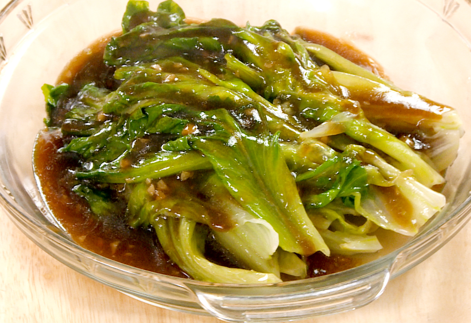 Lettuce with Oyster Sauce