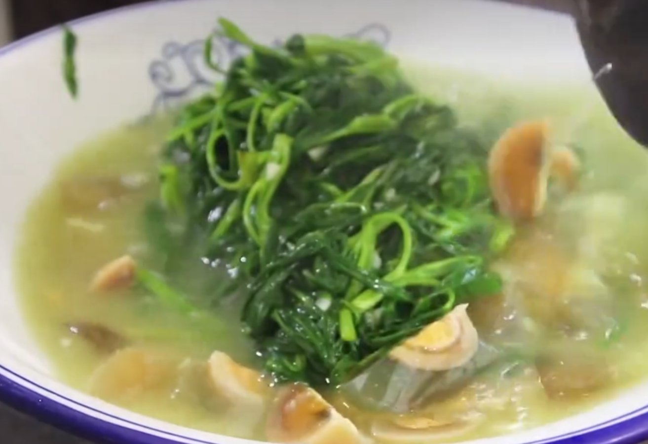 water spinach soup