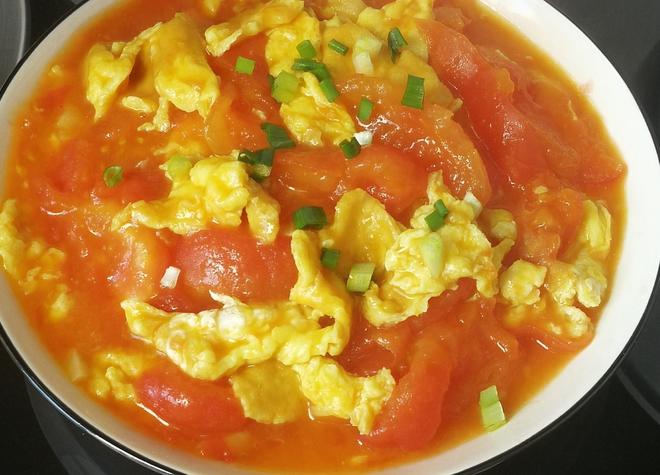 Scrambled Eggs with Tomatoes Recipe