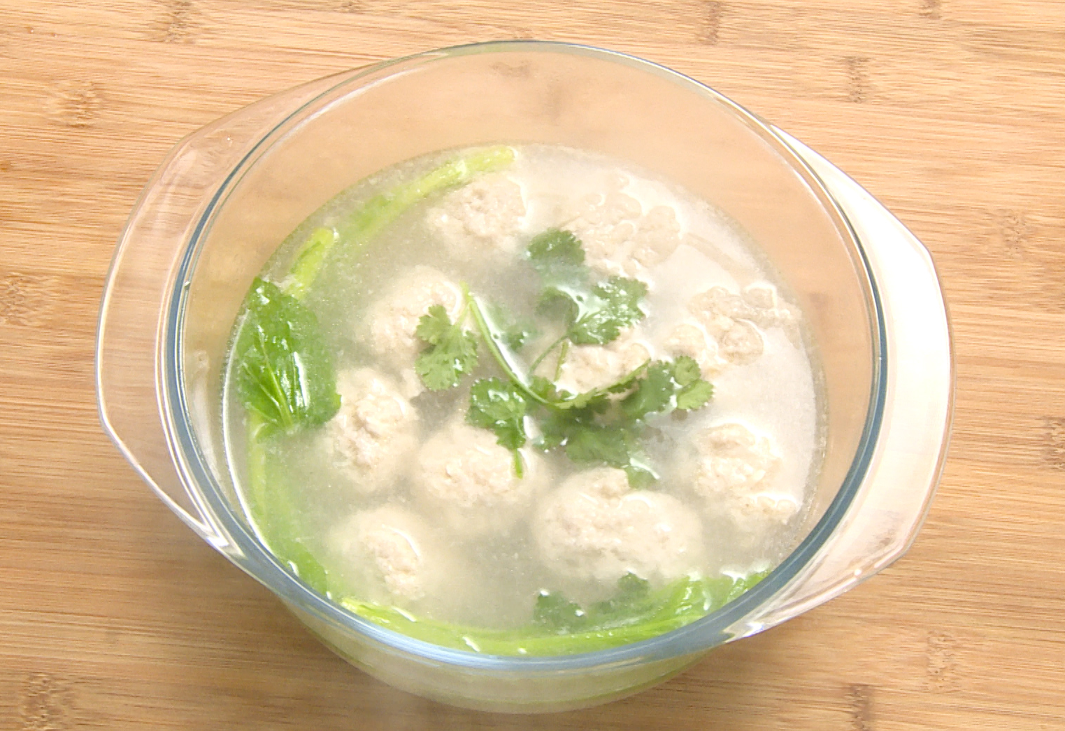 Tofu Meatball Soup