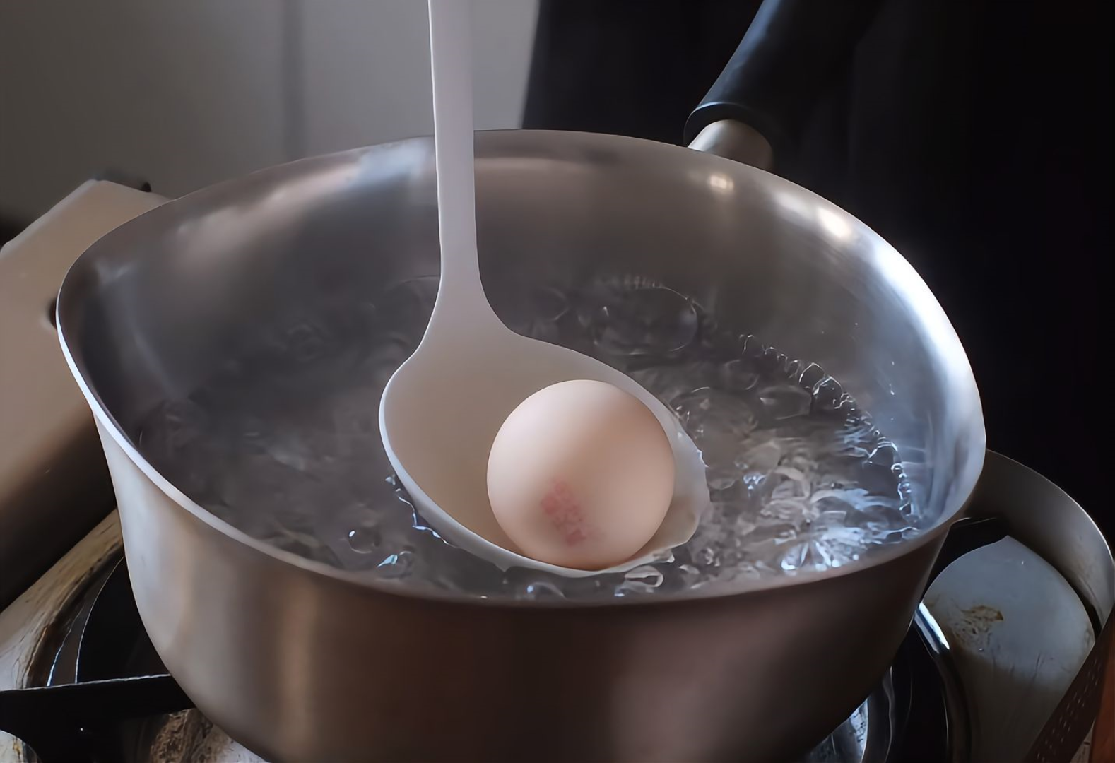 chicken egg,pot,boiled