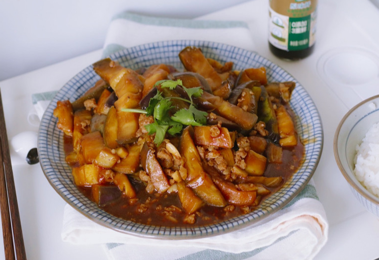 Eggplant with Minced Pork Chinese Style