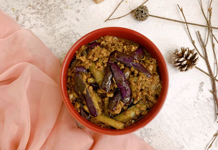 Braised Eggplant with Minced Pork Recipe