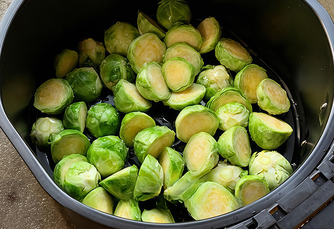 brussels sprouts, olive oil