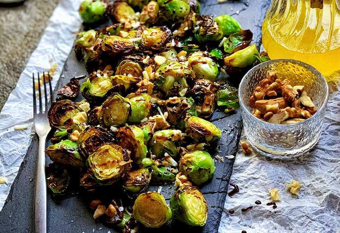 Quick & Easy Air Fryer Frozen Brussels Sprouts