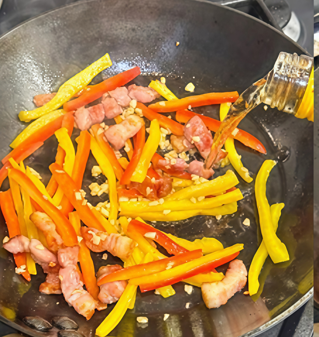 stir-fry pepper