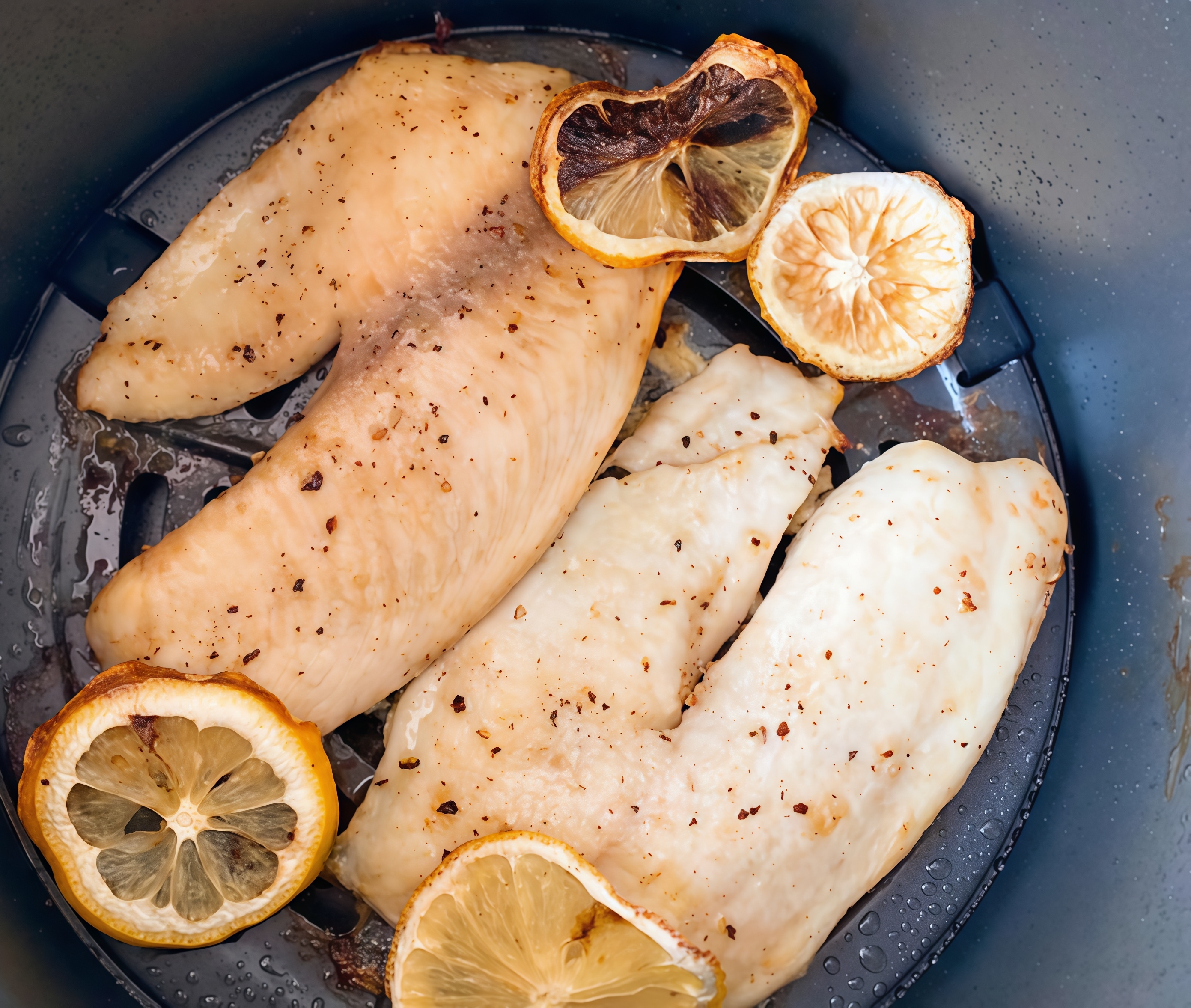 air fryer, tilapia steak