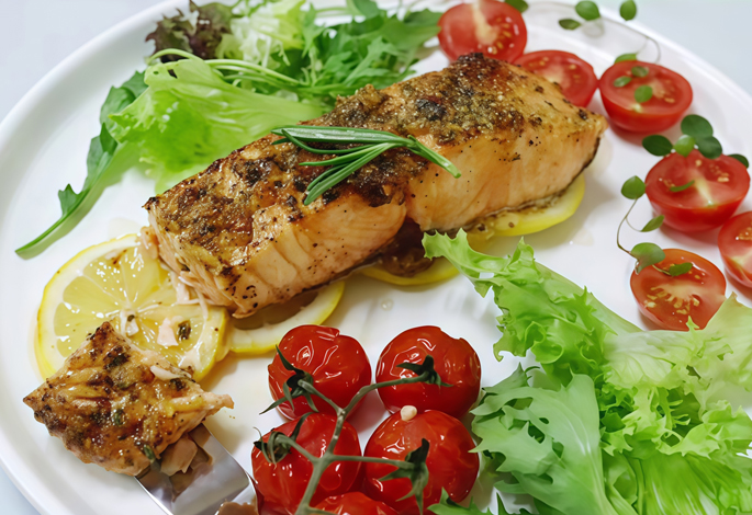 The Best Air Fryer Honey Garlic Salmon