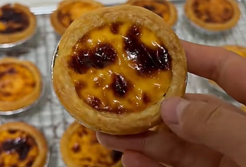 Homemade Portuguese Custard Tarts