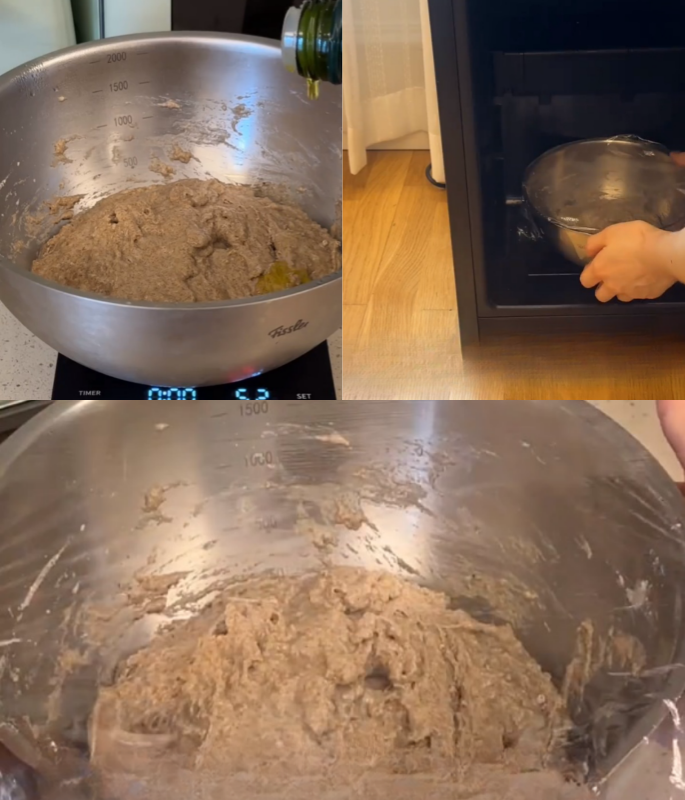 Mix and refrigerate the dough