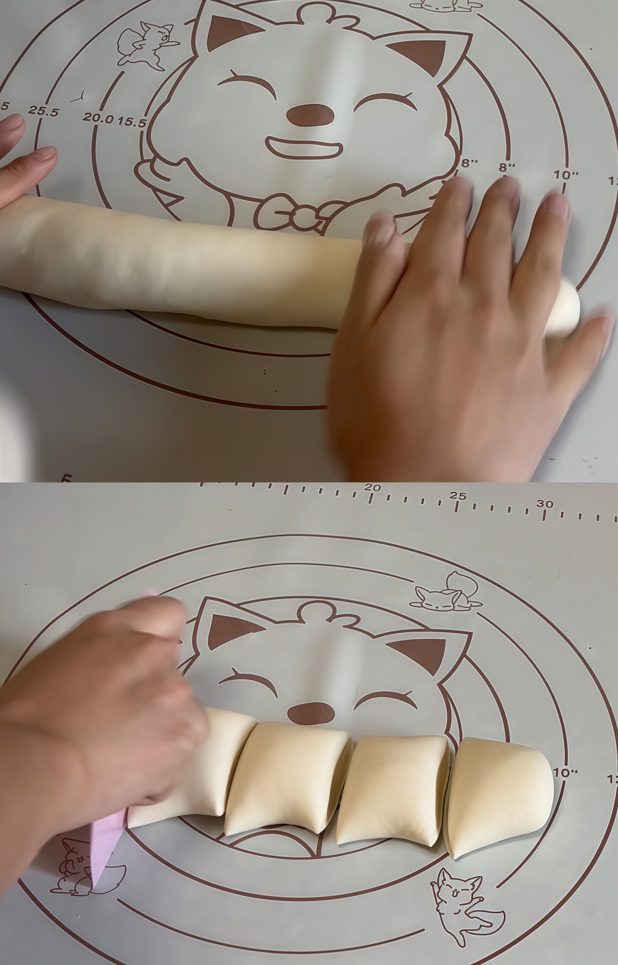 Rolling dough