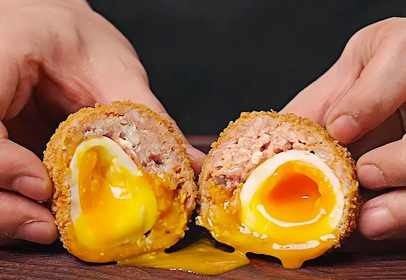 Scotch Eggs: Crispy Outside, Tender Inside