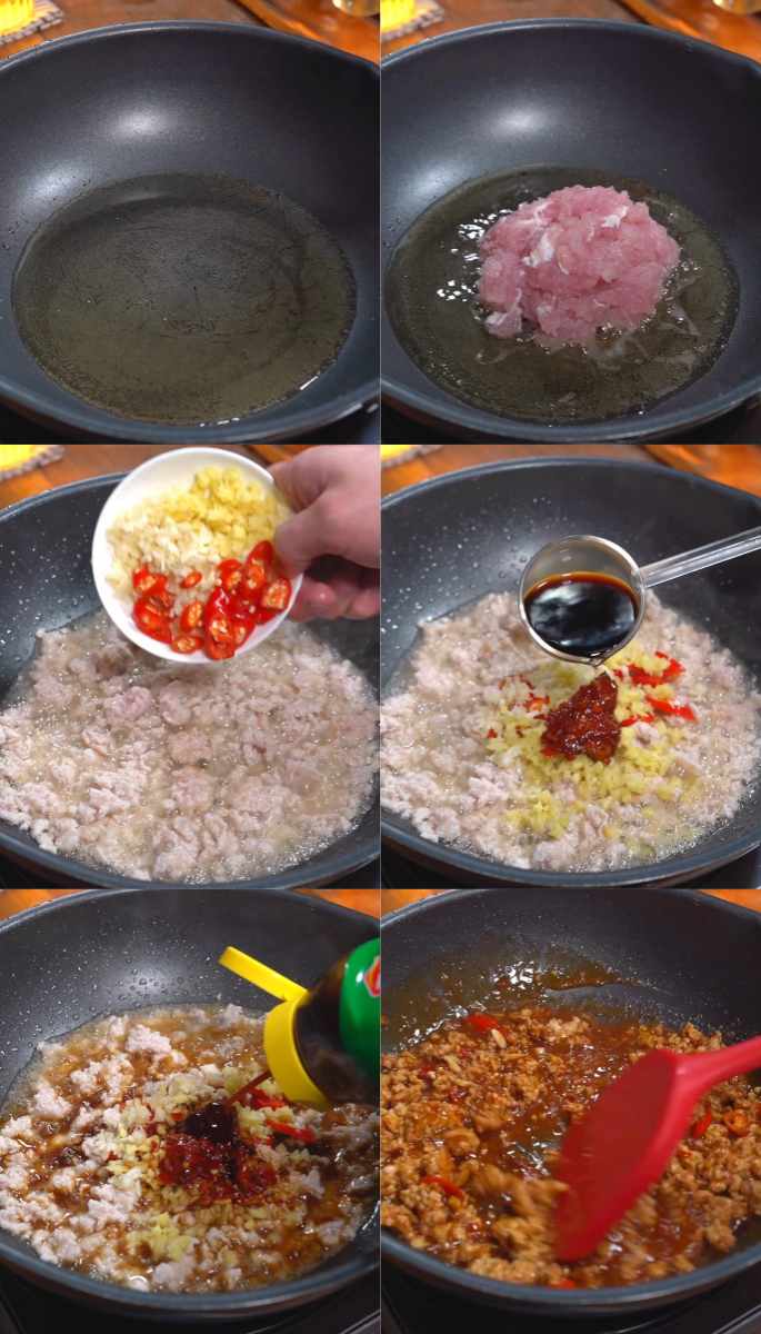 ​Cook the ground meat